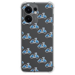 Funda Silicona Antigolpes para Oppo Reno 13FS 4G / 13 FS 5G diseño Scooter Dibujos