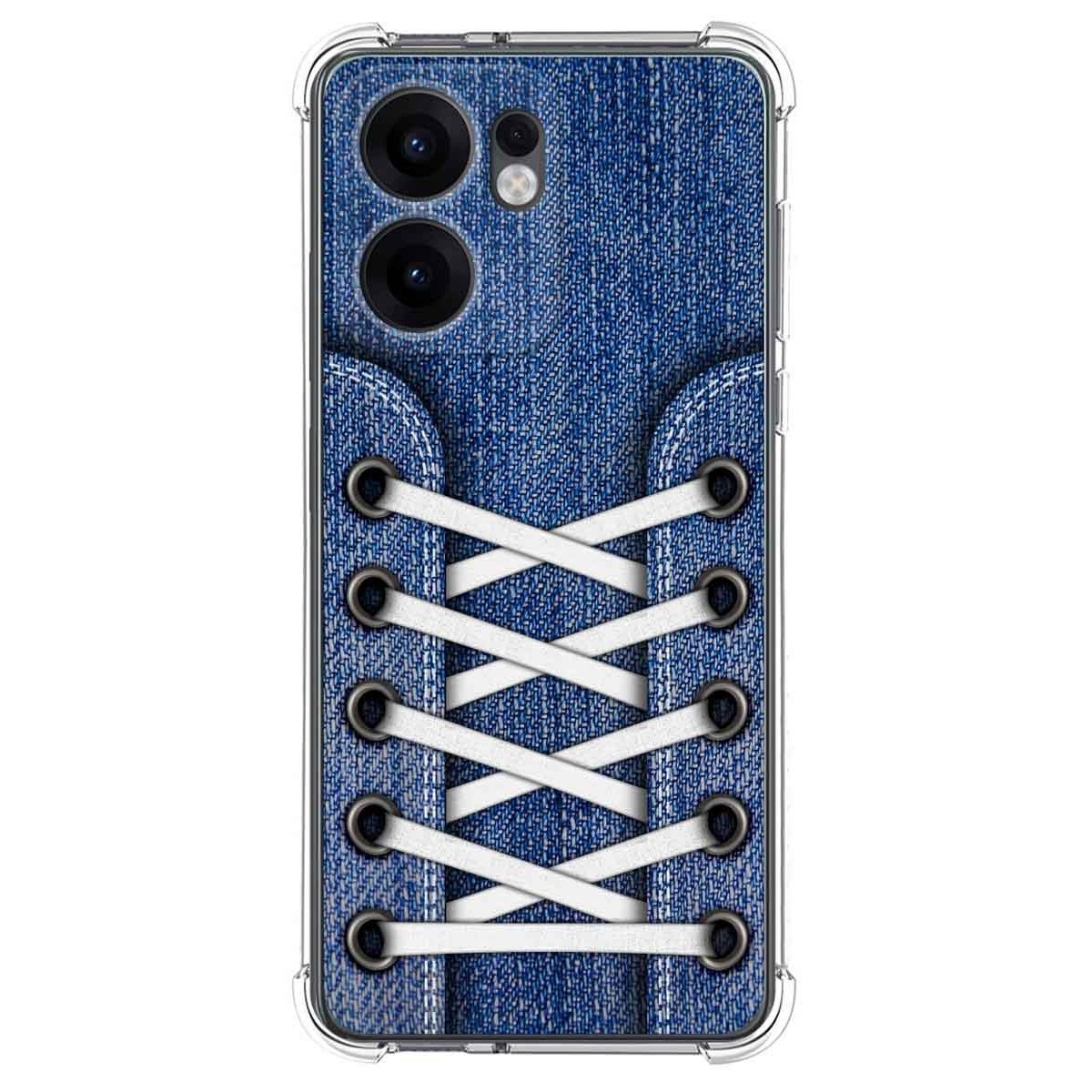 Funda Silicona Antigolpes para Oppo Reno 13FS 4G / 13 FS 5G diseño Zapatillas 01 Dibujos