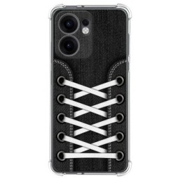 Funda Silicona Antigolpes para Oppo Reno 13FS 4G / 13 FS 5G diseño Zapatillas 02 Dibujos