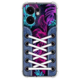 Funda Silicona Antigolpes para Oppo Reno 13FS 4G / 13 FS 5G diseño Zapatillas 07 Dibujos