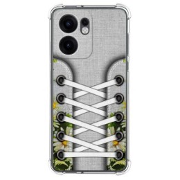 Funda Silicona Antigolpes para Oppo Reno 13FS 4G / 13 FS 5G diseño Zapatillas 08 Dibujos