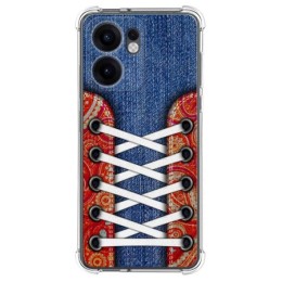 Funda Silicona Antigolpes para Oppo Reno 13FS 4G / 13 FS 5G diseño Zapatillas 11 Dibujos
