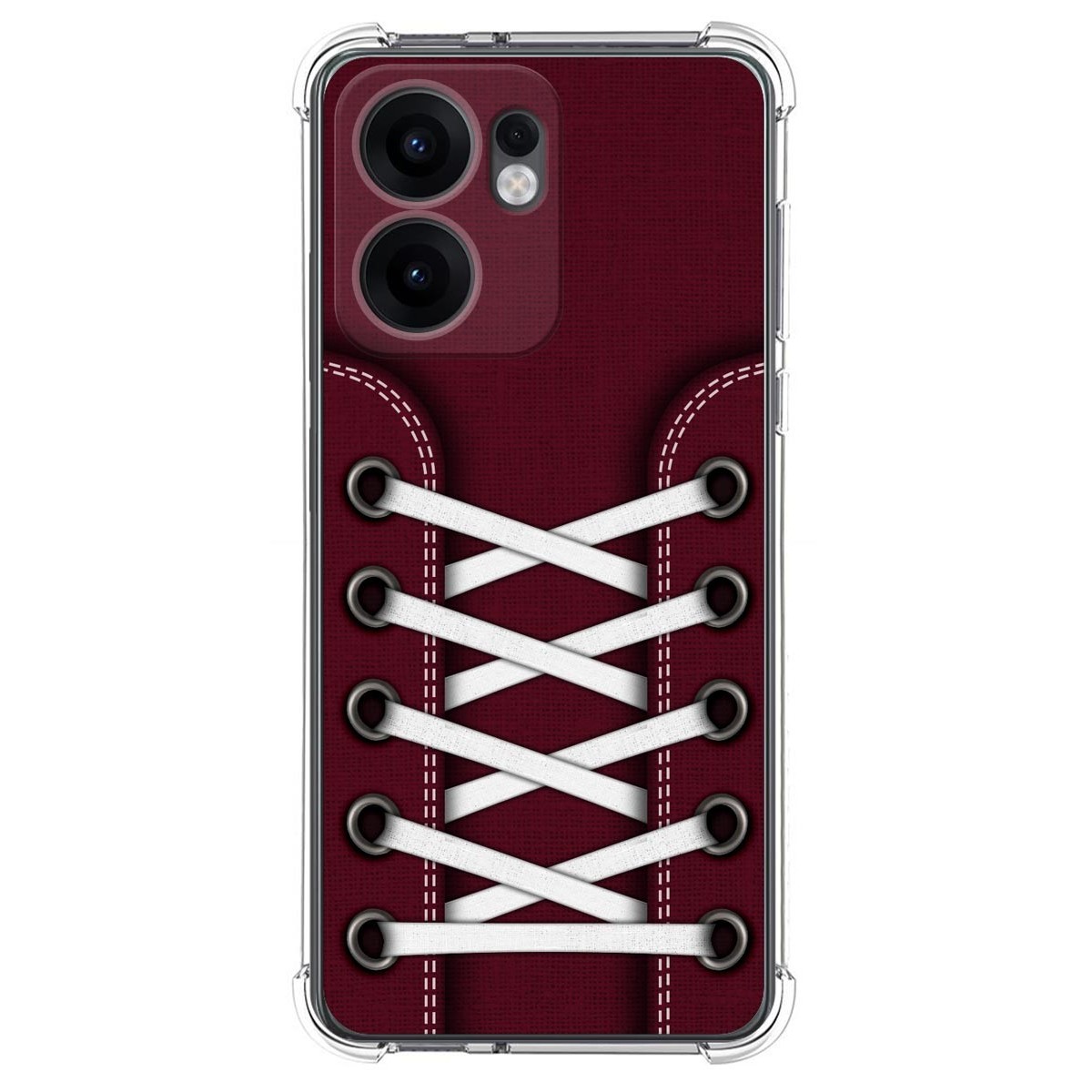 Funda Silicona Antigolpes para Oppo Reno 13FS 4G / 13 FS 5G diseño Zapatillas 17 Dibujos