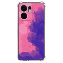 Funda Silicona Antigolpes para Oppo Reno 13FS 4G / 13 FS 5G diseño Acuarela 07 Dibujos