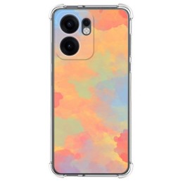 Funda Silicona Antigolpes para Oppo Reno 13FS 4G / 13 FS 5G diseño Acuarela 08 Dibujos