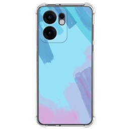 Funda Silicona Antigolpes para Oppo Reno 13FS 4G / 13 FS 5G diseño Acuarela 10 Dibujos