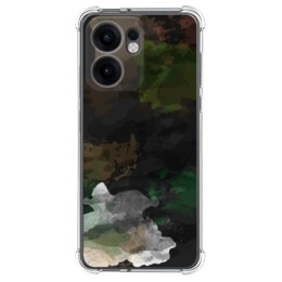 Funda Silicona Antigolpes para Oppo Reno 13FS 4G / 13 FS 5G diseño Acuarela 12 Dibujos