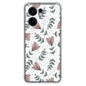 Funda Silicona Antigolpes para Oppo Reno 13FS 4G / 13 FS 5G diseño Flores 01 Dibujos