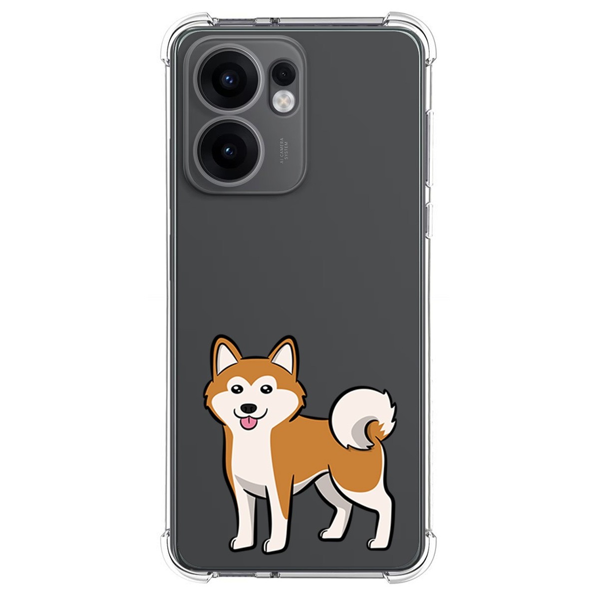 Funda Silicona Antigolpes para Oppo Reno 13FS 4G / 13 FS 5G diseño Perros 02 Dibujos