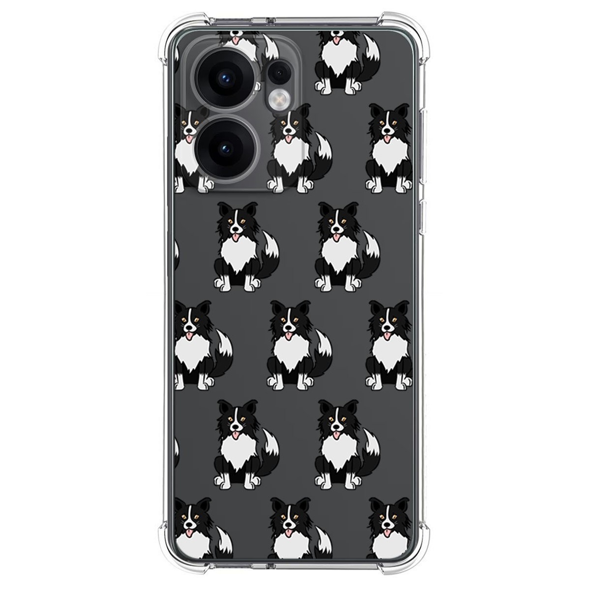 Funda Silicona Antigolpes para Oppo Reno 13FS 4G / 13 FS 5G diseño Perros 07 Dibujos