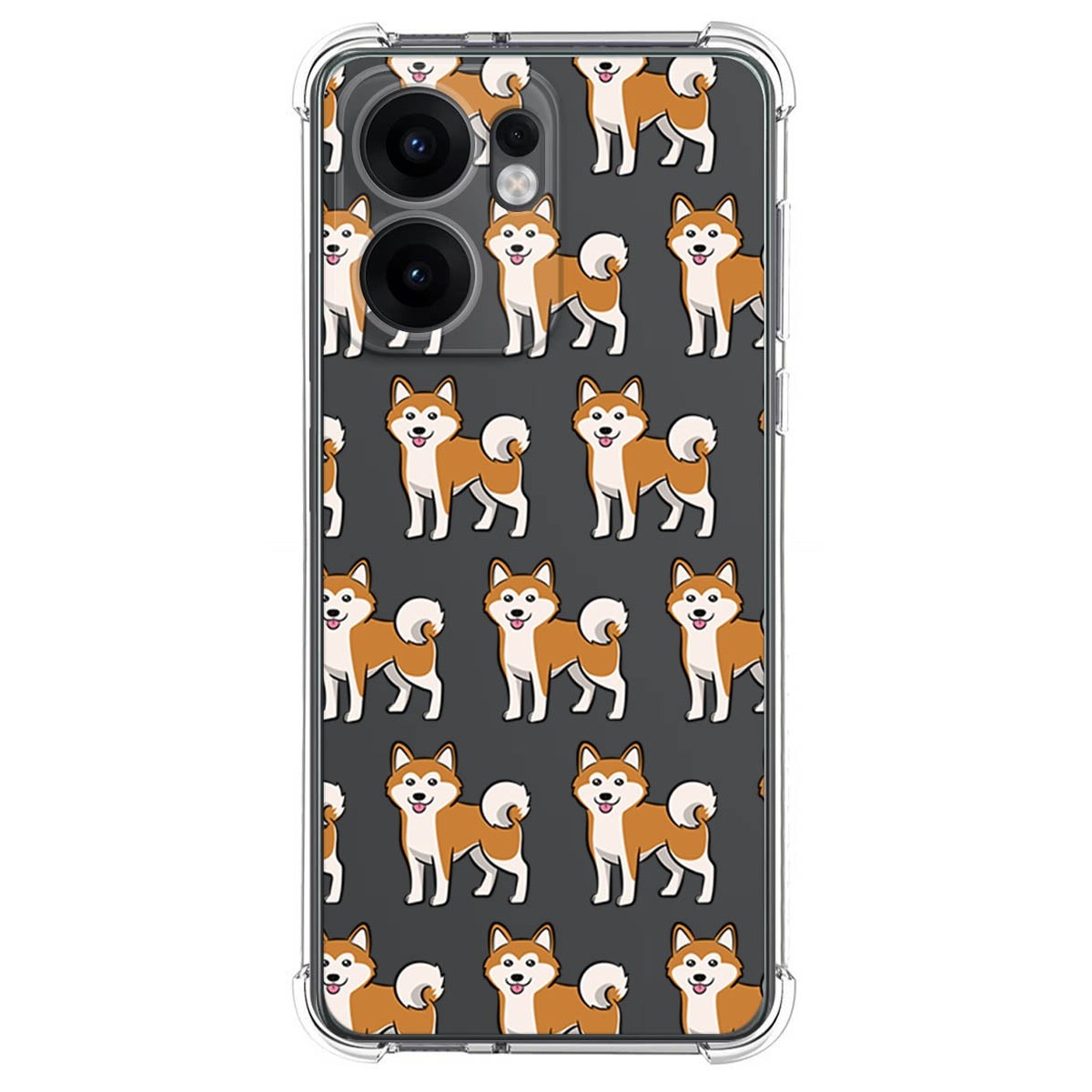 Funda Silicona Antigolpes para Oppo Reno 13FS 4G / 13 FS 5G diseño Perros 08 Dibujos