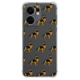 Funda Silicona Antigolpes para Oppo Reno 13FS 4G / 13 FS 5G diseño Perros 09 Dibujos