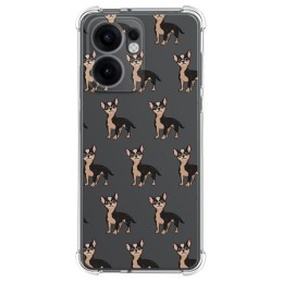 Funda Silicona Antigolpes para Oppo Reno 13FS 4G / 13 FS 5G diseño Perros 11 Dibujos