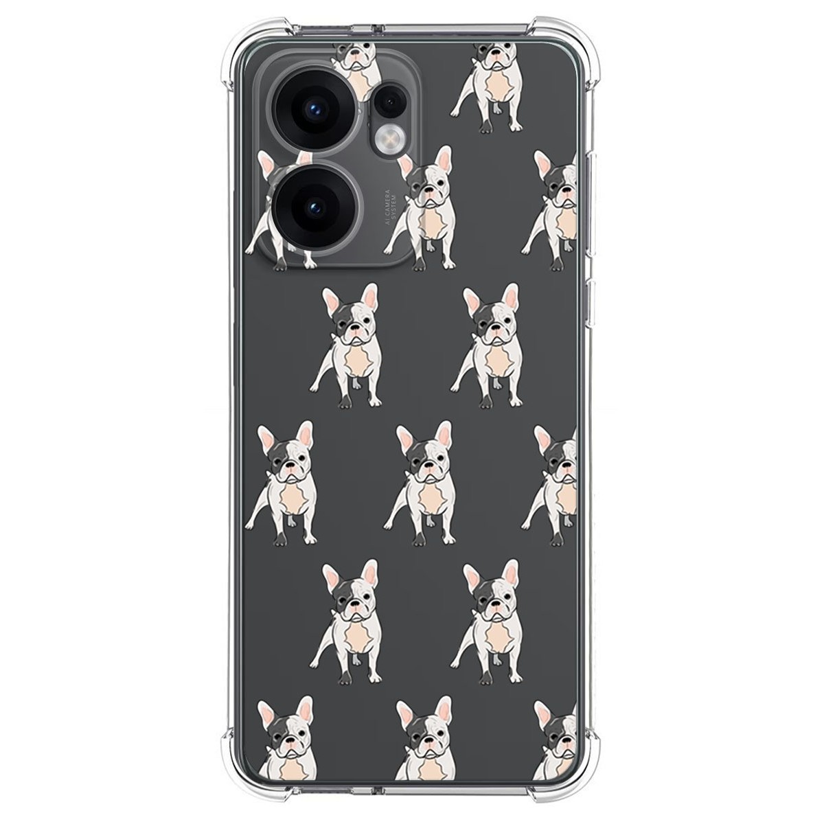 Funda Silicona Antigolpes para Oppo Reno 13FS 4G / 13 FS 5G diseño Perros 12 Dibujos
