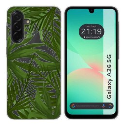 Funda Silicona Transparente para Samsung Galaxy A26 5G diseño Jungla Dibujos