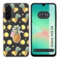 Funda Silicona Transparente para Samsung Galaxy A26 5G diseño Piña Dibujos