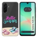 Funda Silicona Transparente para Samsung Galaxy A26 5G diseño Summer Dibujos