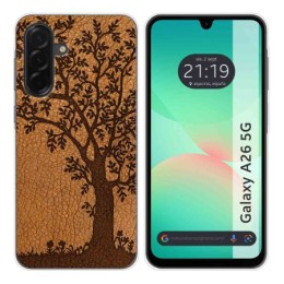 Funda Silicona para Samsung Galaxy A26 5G diseño Cuero 03 Dibujos