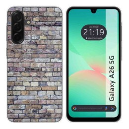 Funda Silicona para Samsung Galaxy A26 5G diseño Ladrillo 02 Dibujos