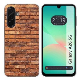 Funda Silicona para Samsung Galaxy A26 5G diseño Ladrillo 04 Dibujos