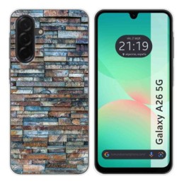 Funda Silicona para Samsung Galaxy A26 5G diseño Ladrillo 05 Dibujos