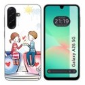 Funda Silicona para Samsung Galaxy A26 5G diseño Café Dibujos