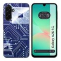 Funda Silicona para Samsung Galaxy A26 5G diseño Circuito Dibujos