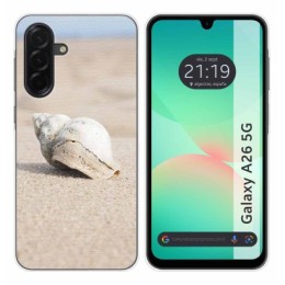 Funda Silicona para Samsung Galaxy A26 5G diseño Concha Dibujos
