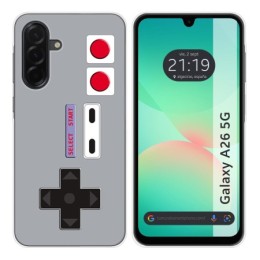Funda Silicona para Samsung Galaxy A26 5G diseño Consola Dibujos