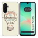 Funda Silicona para Samsung Galaxy A26 5G diseño Creativity Dibujos