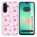 Funda Silicona para Samsung Galaxy A26 5G diseño Flores Dibujos