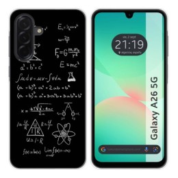 Funda Silicona para Samsung Galaxy A26 5G diseño Formulas Dibujos