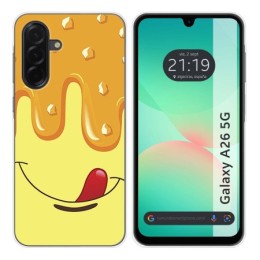 Funda Silicona para Samsung Galaxy A26 5G diseño Helado Vainilla Dibujos