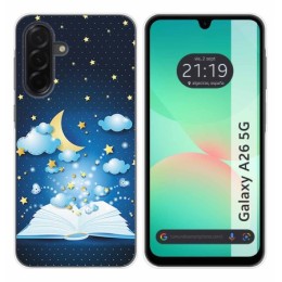 Funda Silicona para Samsung Galaxy A26 5G diseño Libro Cuentos Dibujos