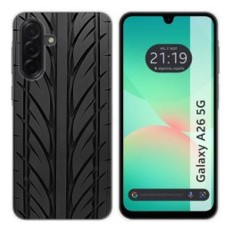 Funda Silicona para Samsung Galaxy A26 5G diseño Neumatico Dibujos