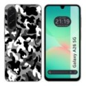 Funda Silicona para Samsung Galaxy A26 5G diseño Snow Camuflaje Dibujos