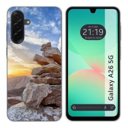 Funda Silicona para Samsung Galaxy A26 5G diseño Sunset Dibujos
