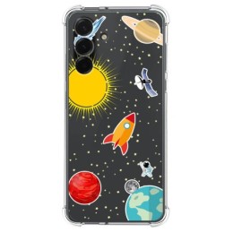 Funda Silicona Antigolpes para Samsung Galaxy A26 5G diseño Espacio Dibujos