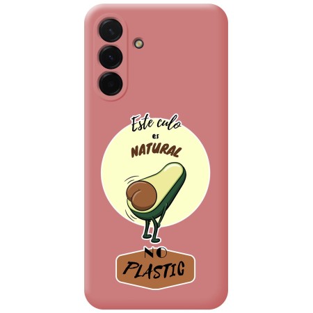 Funda Silicona Líquida Rosa para Samsung Galaxy A26 5G diseño Culo Natural Dibujos