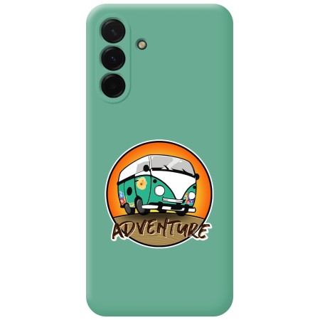 Funda Silicona Líquida Verde para Samsung Galaxy A26 5G diseño Adventure Dibujos