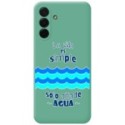 Funda Silicona Líquida Verde para Samsung Galaxy A26 5G diseño Agua Dibujos