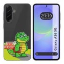 Funda Silicona Transparente para Samsung Galaxy A36 5G diseño Coco Dibujos
