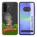 Funda Silicona Transparente para Samsung Galaxy A36 5G diseño Mono Dibujos