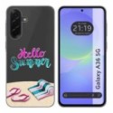 Funda Silicona Transparente para Samsung Galaxy A36 5G diseño Summer Dibujos