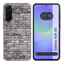 Funda Silicona para Samsung Galaxy A36 5G diseño Ladrillo 02 Dibujos