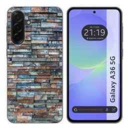 Funda Silicona para Samsung Galaxy A36 5G diseño Ladrillo 05 Dibujos