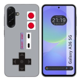 Funda Silicona para Samsung Galaxy A36 5G diseño Consola Dibujos