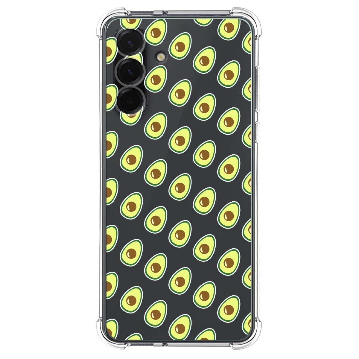 Funda Silicona Antigolpes para Samsung Galaxy A36 5G diseño Aguacate Dibujos