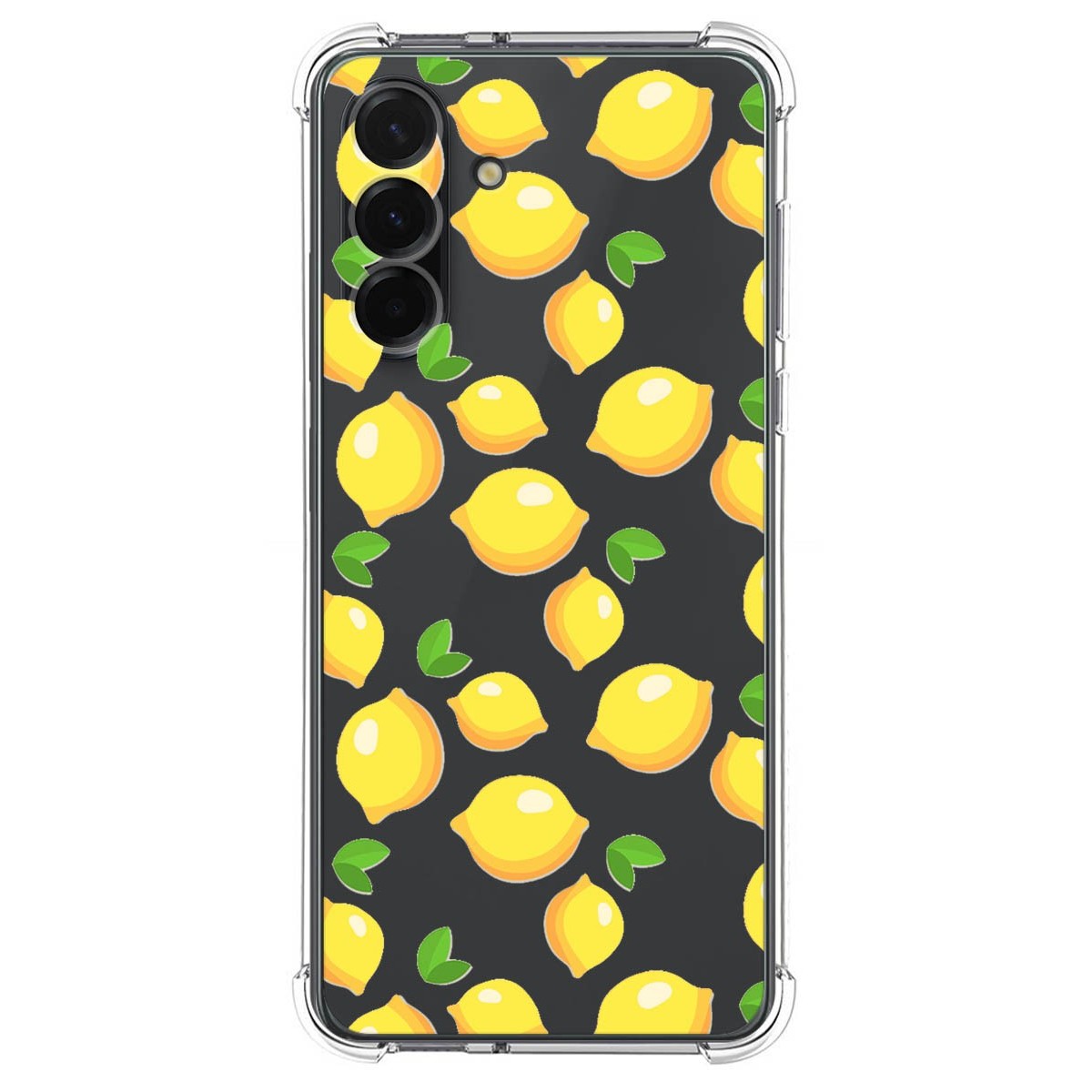 Funda Silicona Antigolpes para Samsung Galaxy A36 5G diseño Limones Dibujos