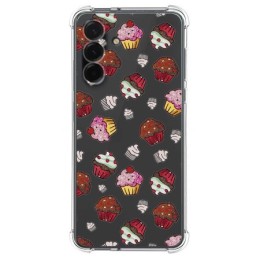 Funda Silicona Antigolpes para Samsung Galaxy A36 5G diseño Muffins Dibujos